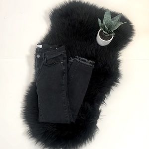 LOFT Modern Skinny Button Fly Ankle Cropped Jeans Size 0